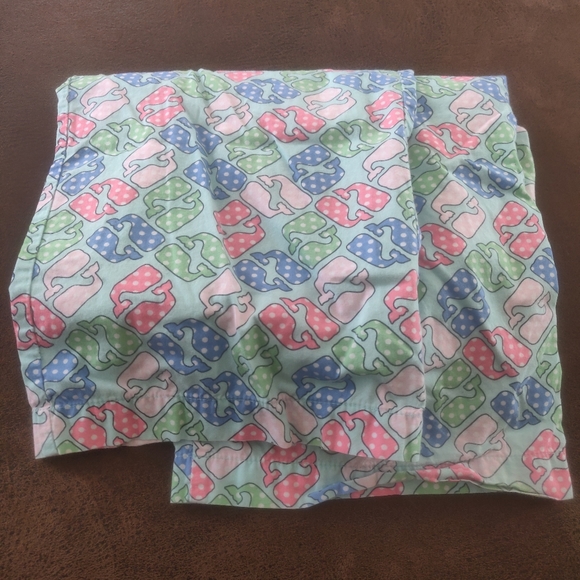 Vineyard Vines Polka Dot Whale Lazy Pants S - Picture 5 of 9